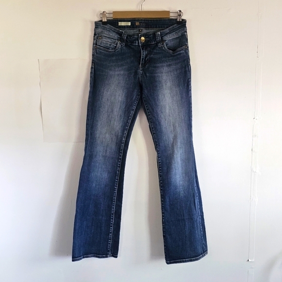 Kut From The Kloth Natalie High Rise Bootcut Medium Wash Women's Jeans Size 8 - Picture 1 of 8